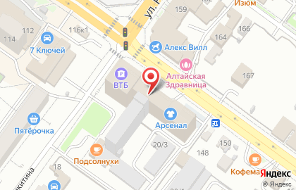 Завод пластиковых окон аск Сервис в Октябрьском районе на карте