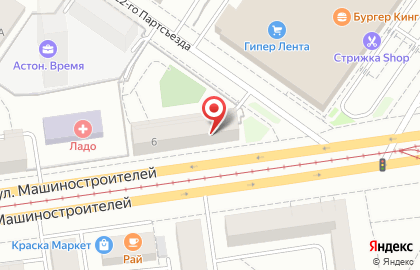 Магазин автоаксессуаров Сегун в Орджоникидзевском районе на карте