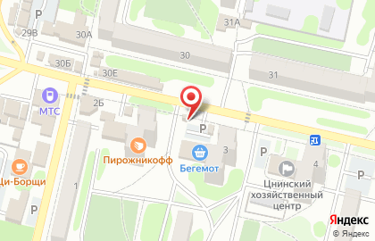 Киоск по продаже печатной продукции Роспечать в поселке Строитель, 3 киоск на карте