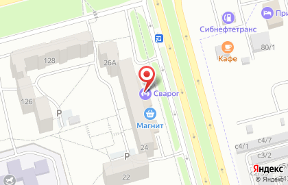 Пекарня Альвар в Новоильинском районе на карте