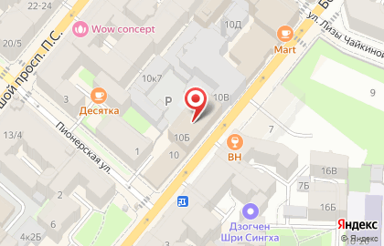 Школа шитья Точка шитья на карте