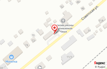 Розничный магазин на Советской улице на карте