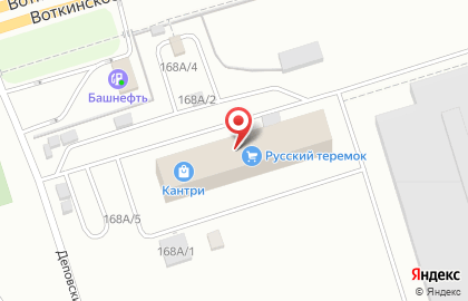 Кафе Мини кабачок на Воткинском шоссе на карте