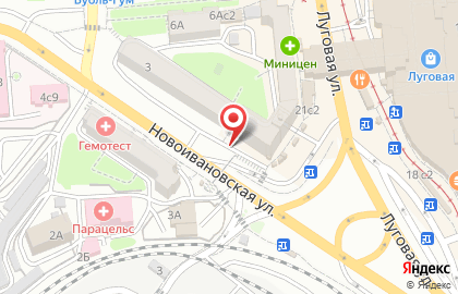 Микрофинансовая компания АзияКредит на Новоивановской улице на карте