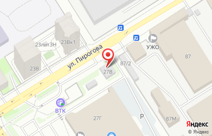 Гипермаркет Карусель на улице Космонавтов в Советском районе на карте