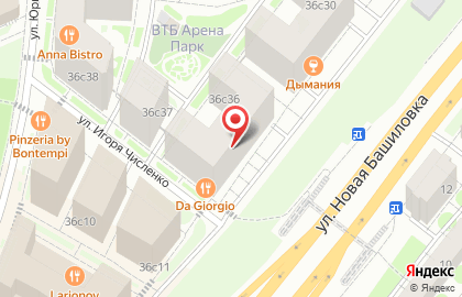 Компания Кадета на карте
