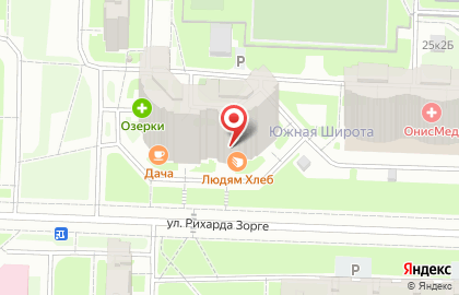 Пекарня Людям Хлеб на карте