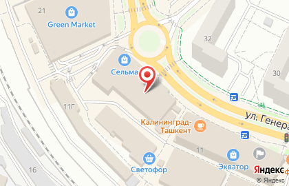 Сохо на улице Генерала Челнокова на карте