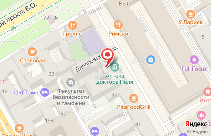 ООО Нева в Василеостровском районе на карте