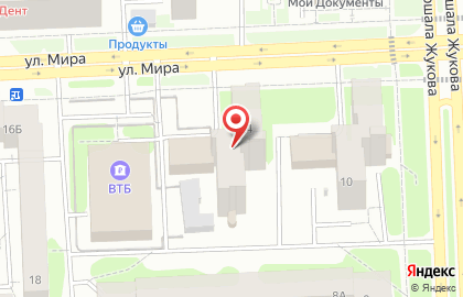 Терминал Ермак на улице Мира, 24 на карте