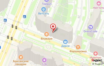 Кафе-пекарня Пирогоф в Санкт-Петербурге на карте