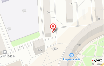 Кабинет здоровой стопы на Морском проспекте на карте