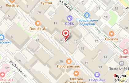 Zolla на улице Урицкого на карте
