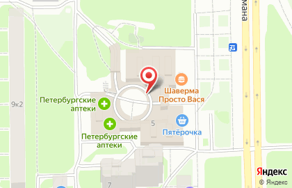 Столовая Комбинат социального питания Красносельского административного района на карте