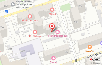 Гостиница Татьяна на Екатерининской улице на карте