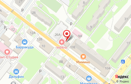 Медицинская компания Инвитро в Будённовске на карте