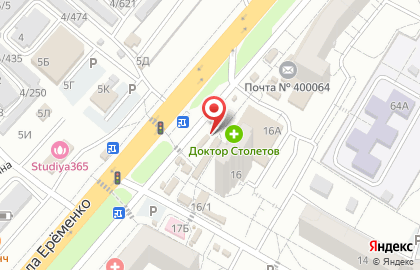 Пекарня Хлебико в Краснооктябрьском районе на карте