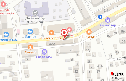 Магазин Карамелька на Огородной улице на карте