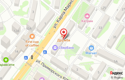 Торговый центр Винлаб на улице Карла Маркса на карте