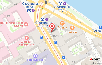 Пиццерия Quattro Pizza в Василеостровском районе на карте