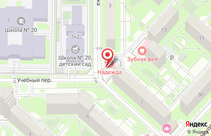 Ассоциация аптечных организаций Надежда-Фарм в Октябрьском районе на карте
