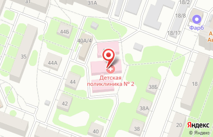 Детская поликлиника №2 Йошкар-Олинская детская городская больница на карте