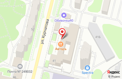 Юридическая фирма Альтернатива на улице Курчатова на карте