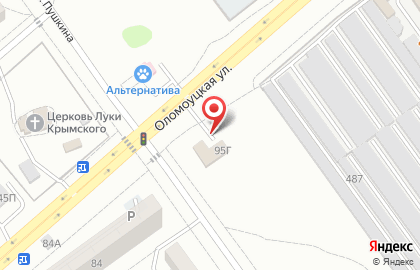 Магазин автозапчастей ГАЗ детали машин на улице Пушкина на карте