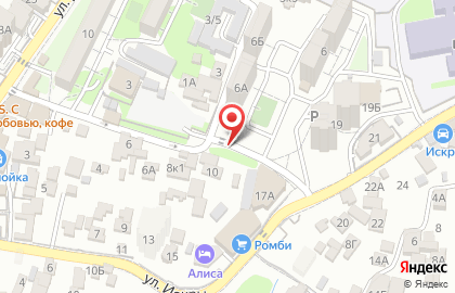 Продуктовый магазин в Александровском переулке, 10/1 на карте