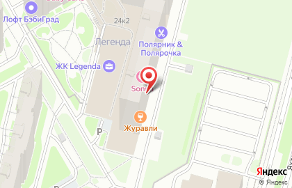 Центр паровых коктейлей Журавли на карте