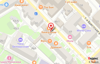 Компания Московская Городская Служба Недвижимости на 2-й Брестской улице на карте