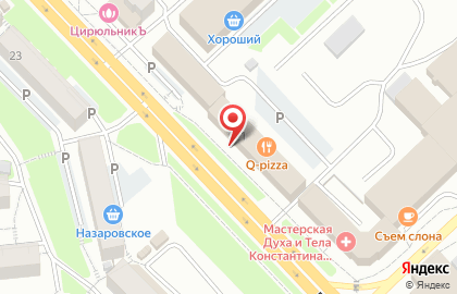 Банк ВТБ на Высотной улице на карте