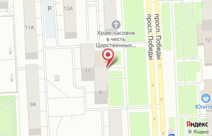 Альфа-Банк на проспекте Победы на карте