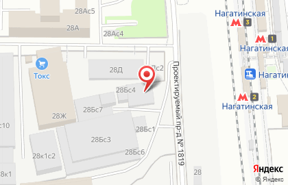 Тепло в дом на Варшавском шоссе на карте