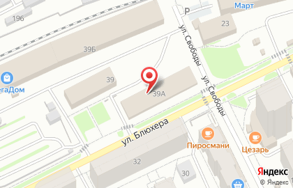 Торговый центр гигаМарт на карте