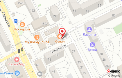 Зоомагазин Котопес на улице Горького, 150 к 1 на карте