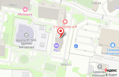 Автошкола МскСити на метро Аннино на карте