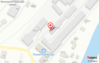 Алкогольный маркет Шанс-2+ в Якутске на карте