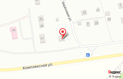 Шиномонтажная мастерская на Берёзовой улице на карте