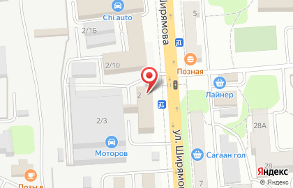 СемьСот на улице Ширямова на карте