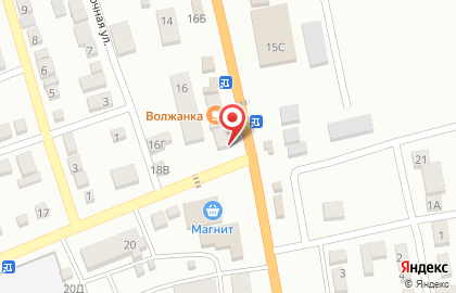 Продуктовый магазин Эконом плюс на улице Ворошилова на карте