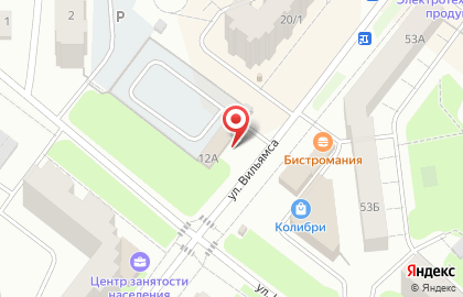 Магазин строительных материалов и текстиля на карте
