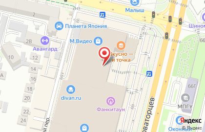 Магазин для мам и малышей Mothercare на улице Доваторцев на карте