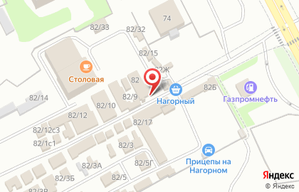 Магазин автотоваров Автокомфорт на улице Космонавта Леонова на карте