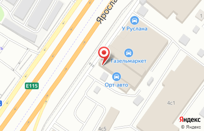 Магазин автокрасок МД КОЛОР на карте