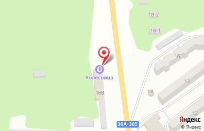 Автосервис Колесница на улице Жилгородок на карте