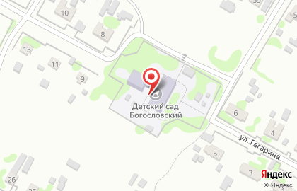 Богословский на карте