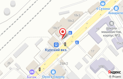 Киоск быстрого питания Русский аппетит на Донбасской улице на карте