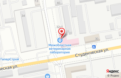 Белгородская межобластная ветеринарная лаборатория, ФГУ на карте
