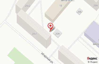 Продуктовый магазин в Красноярске на карте